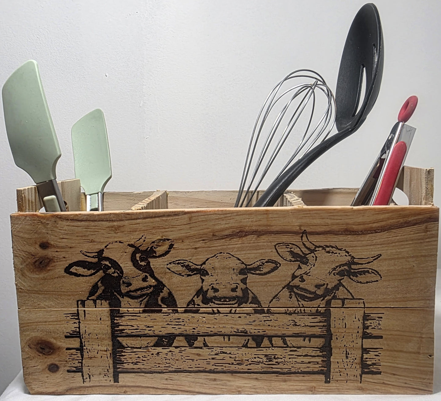 Rustic Utensil holder