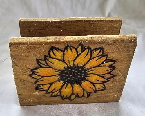 Handcrafted Hand-Painted solidwood napkin holder