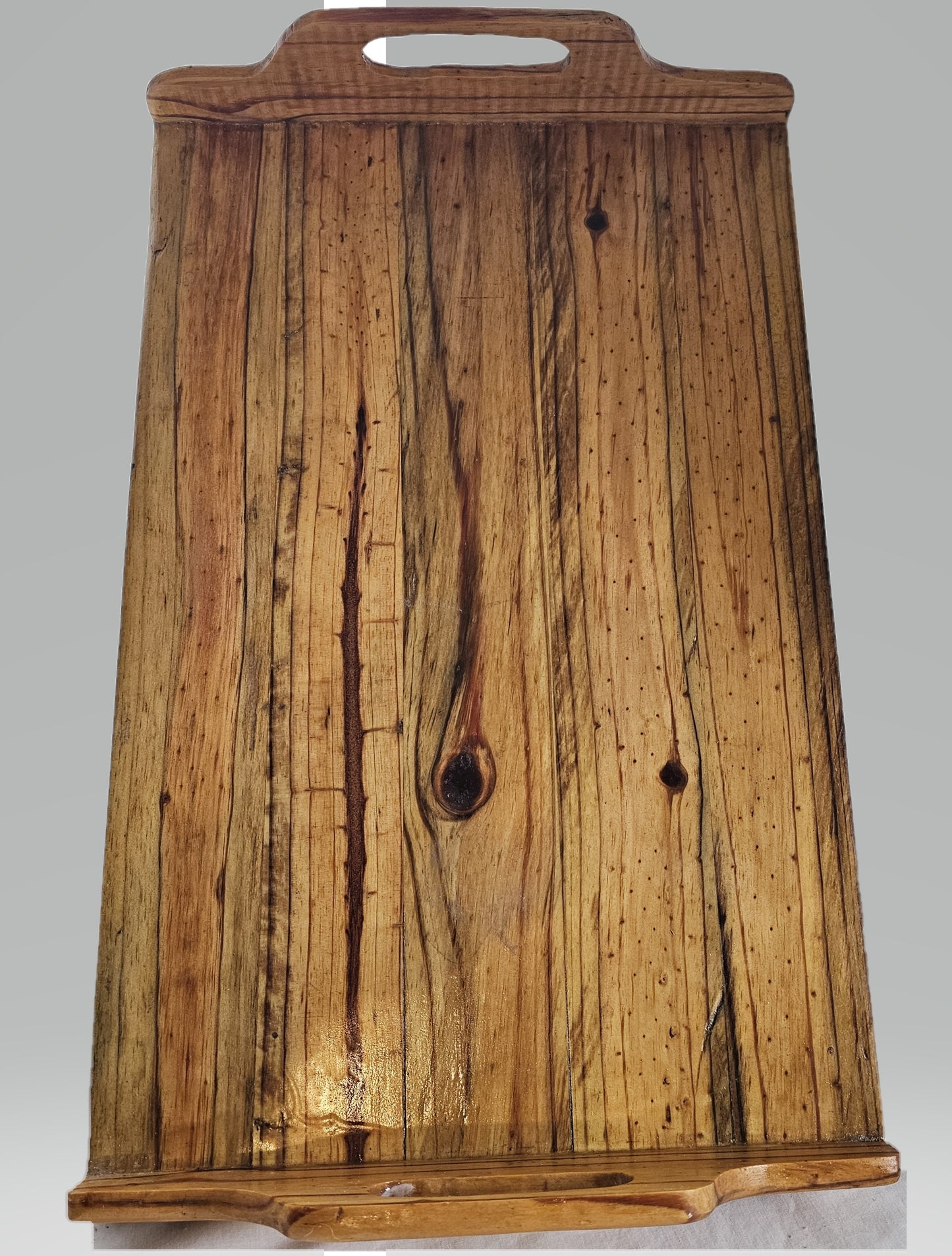 Handcrafted Solid Wood Serving tray natural colors