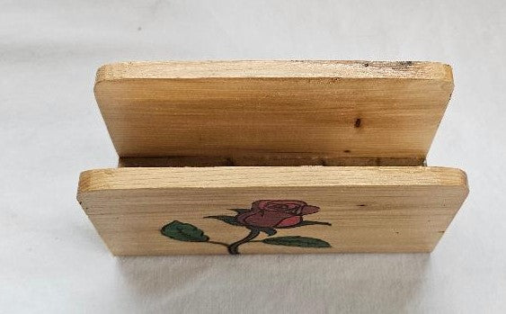 Handcrafted Solid wood Napkin holder