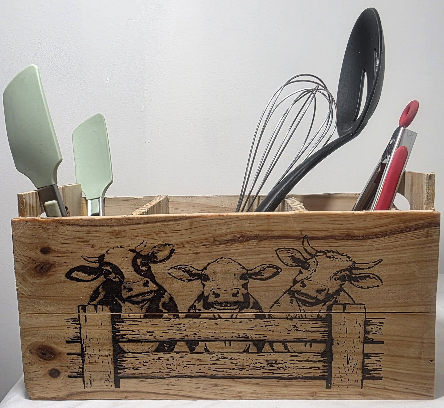 Rustic Utensil holder